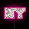 Vibrant Ny Cheetah Print led Design RGB Neon Art Sign
