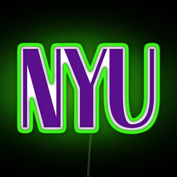 Nyu RGB Neon Sign
