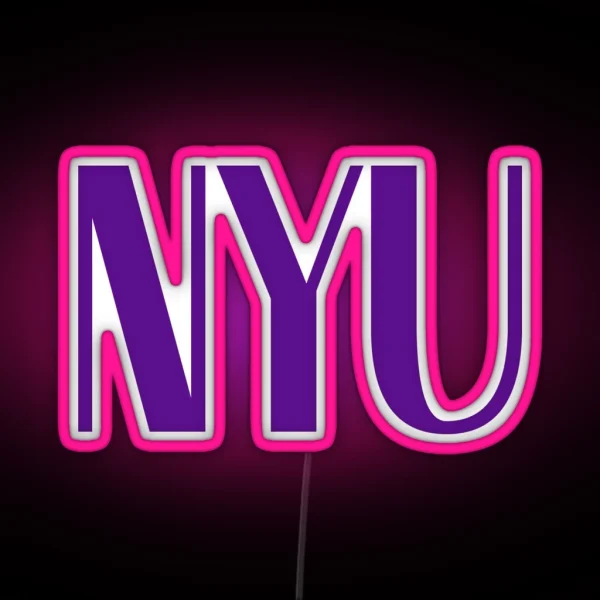 Nyu RGB Neon Sign