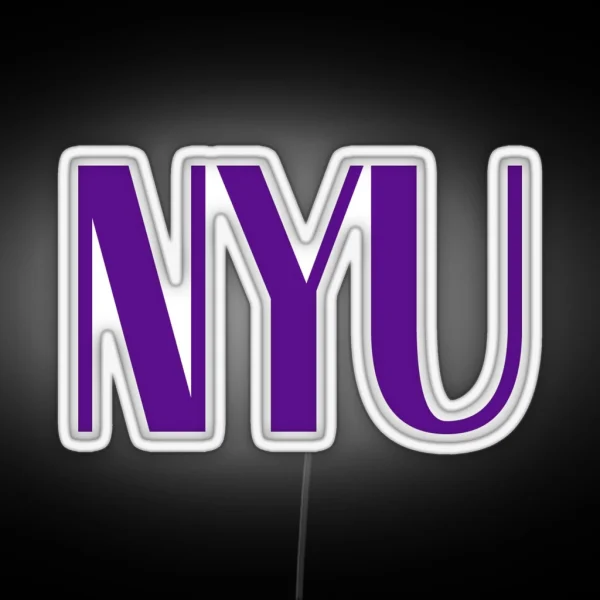 Nyu RGB Neon Sign