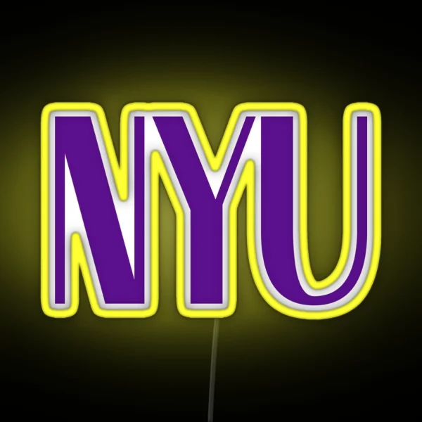 Nyu RGB Neon Sign