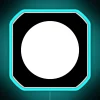 Small Circle Pattern in Vibrant RGB Colorful Neon Light Sign