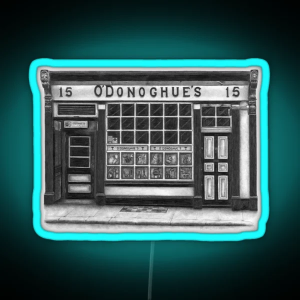O Donoghues Pub Dublin Pub RGB Neon Sign