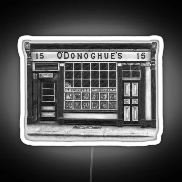 O Donoghues Pub Dublin Pub RGB Neon Sign