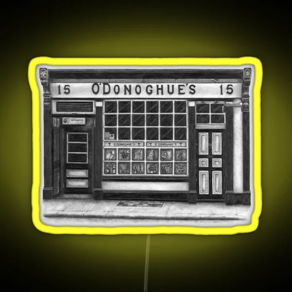 O Donoghues Pub Dublin Pub RGB Neon Sign