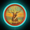 Neon Sign Featuring Iconic OFC Bourbon Frankfort Kentucky Distillery Logo