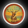 Neon Bourbon Sign Decor Inspired by Frankfort's Whiskey Heritage Charm