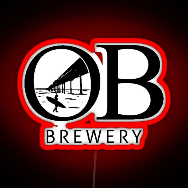 OB Brewery RGB Neon Sign