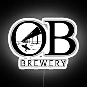 OB Brewery RGB Neon Sign