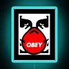 Epic OBEY Street Art Tribute to Shepard Fairey's Iconic Face
