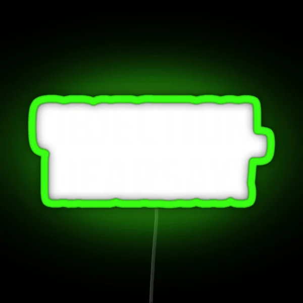 OBJECTION HEARSAY RGB Neon Sign