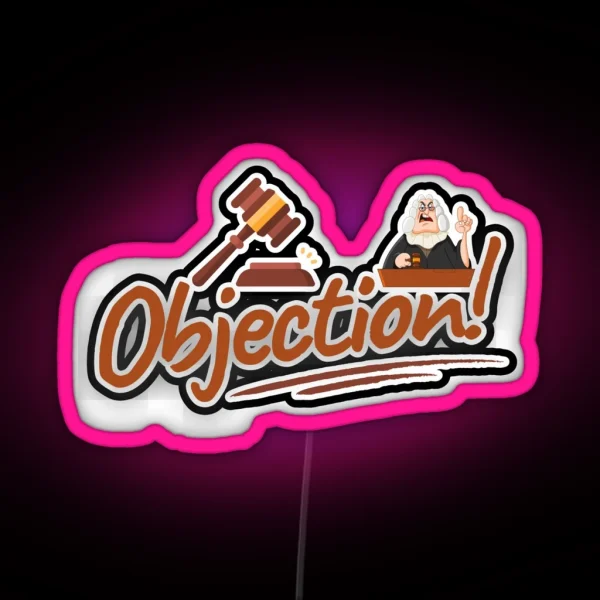 Objection RGB Neon Sign