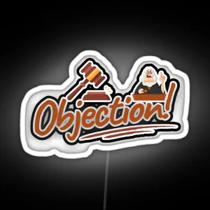 Objection RGB Neon Sign