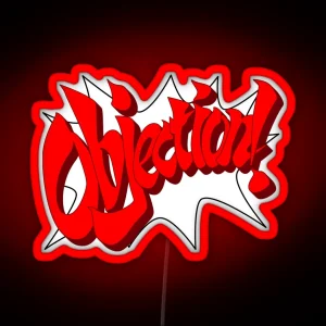OBJECTION RGB Neon Sign
