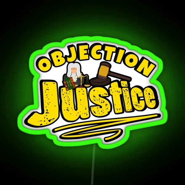 Objection RGB Neon Sign