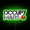 Galaxy Room Decor: Interplanetary SpaceX Inspired RGB Neon Sign Artwork