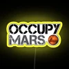 RGB Neon Sign for Space Enthusiasts Inspired by SpaceX and Mars