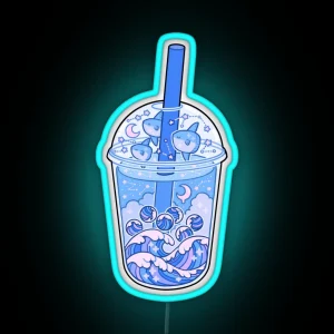 Ocean Boba RGB Neon Sign