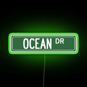 OCEAN DR RGB Neon Sign