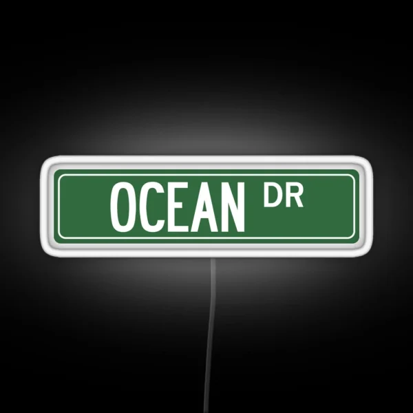 OCEAN DR RGB Neon Sign