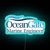 RGB marine engineer decorative ocean themed neon sign lighting artwork