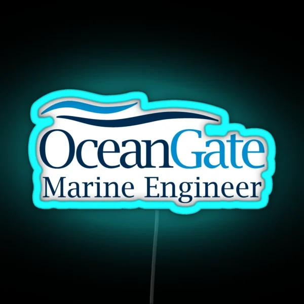 Oceangate Marine Engineer RGB Neon Sign