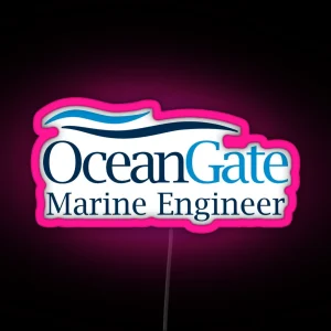 Oceangate Marine Engineer RGB Neon Sign