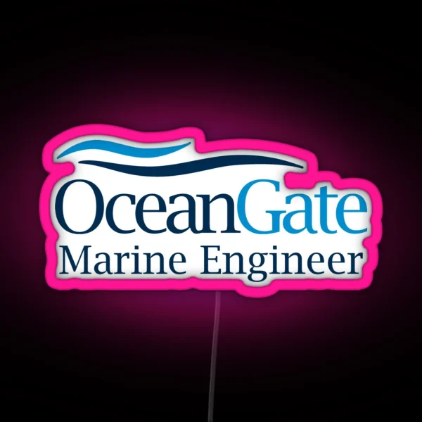 Oceangate Marine Engineer RGB Neon Sign
