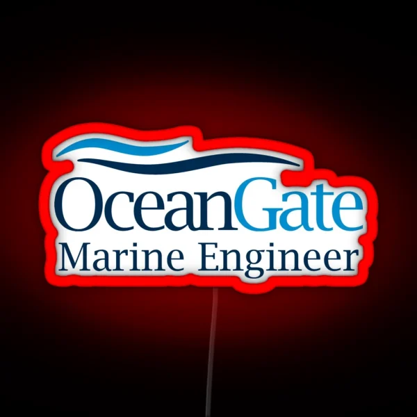 Oceangate Marine Engineer RGB Neon Sign