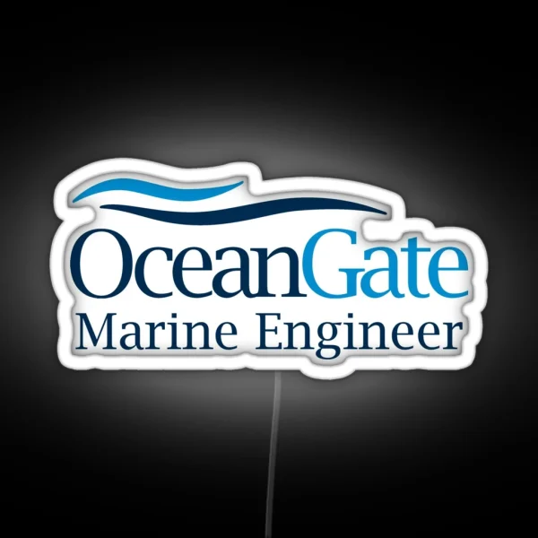 Oceangate Marine Engineer RGB Neon Sign
