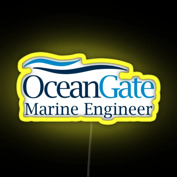 Oceangate Marine Engineer RGB Neon Sign