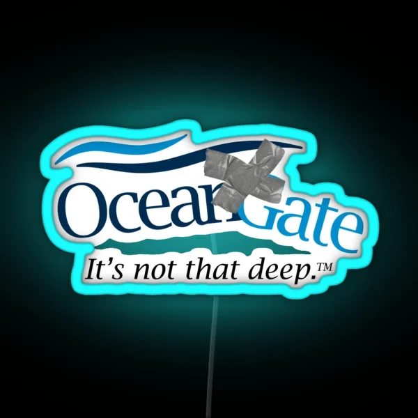 Oceangate RGB Neon Sign