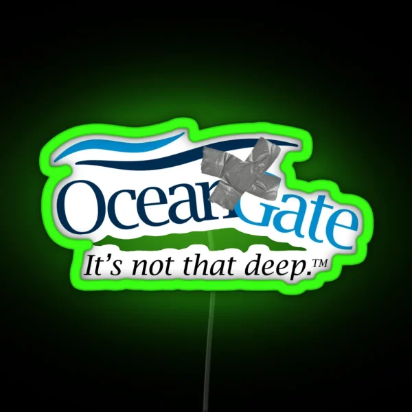 Oceangate RGB Neon Sign