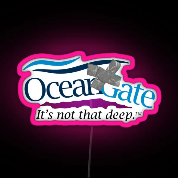 Oceangate RGB Neon Sign