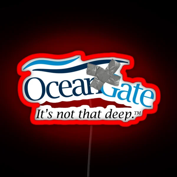 Oceangate RGB Neon Sign