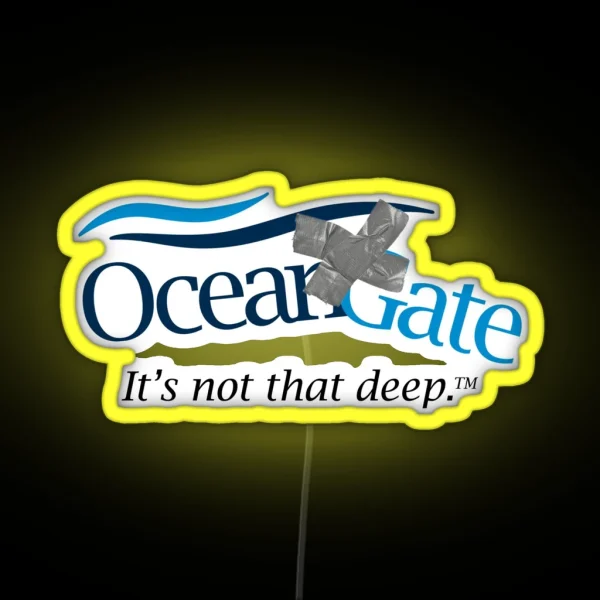 Oceangate RGB Neon Sign