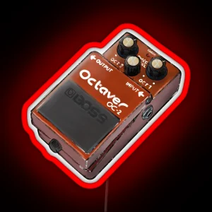 Octave Boss Pedals RGB Neon Sign