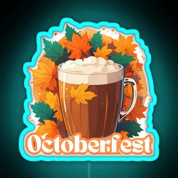 Octoberfest Design RGB Neon Sign