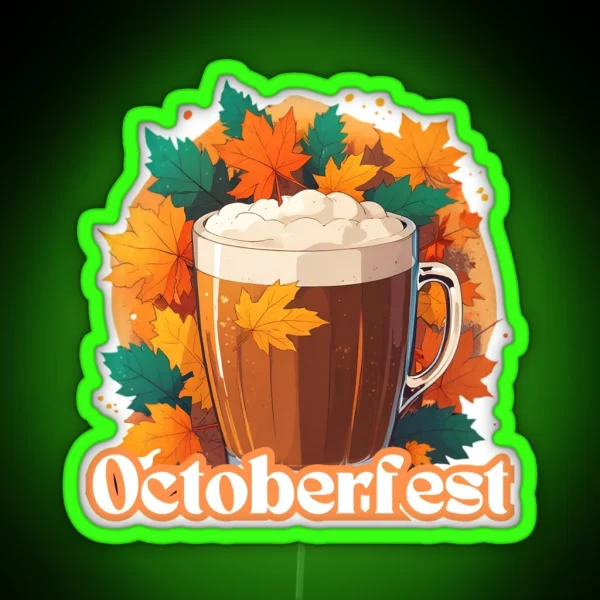 Octoberfest Design RGB Neon Sign