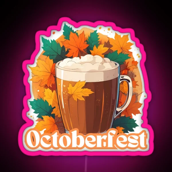 Octoberfest Design RGB Neon Sign