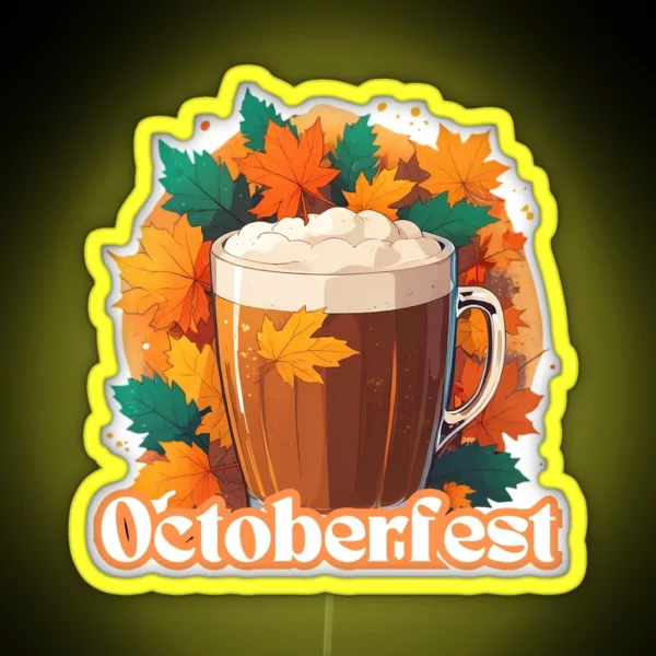 Octoberfest Design RGB Neon Sign