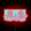 Vibrant octopus design illuminates any room with colorful ocean vibe.