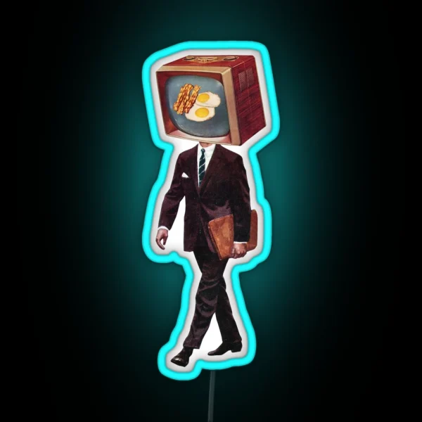 Office Worker RGB Neon Sign