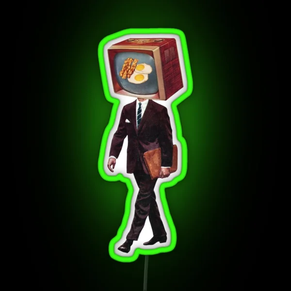 Office Worker RGB Neon Sign