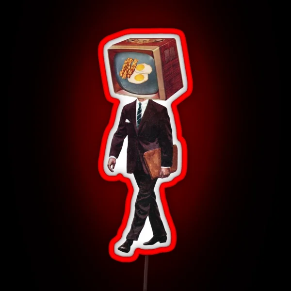 Office Worker RGB Neon Sign