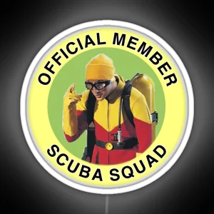 Official Member Of The Scuba Squad RGB Neon Sign