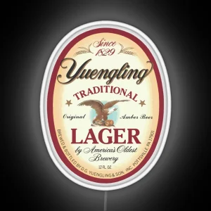 Official Merchandise Yuengling Lager RGB Neon Sign