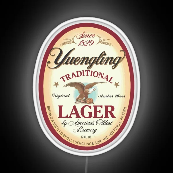 Official Merchandise Yuengling Lager RGB Neon Sign