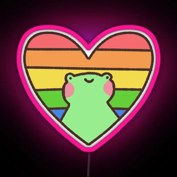 OG Pride Froggie RGB Neon Sign