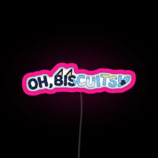 Oh Biscuits RGB Neon Sign